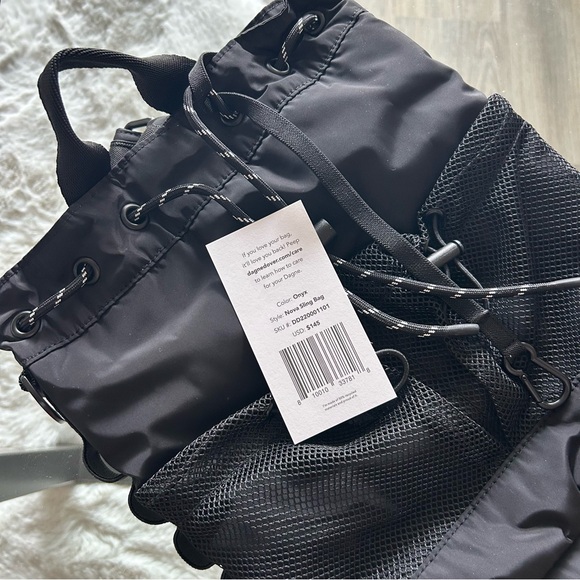 Dagne Dover Onyx Drawstring Backpack - Picture 3 of 9